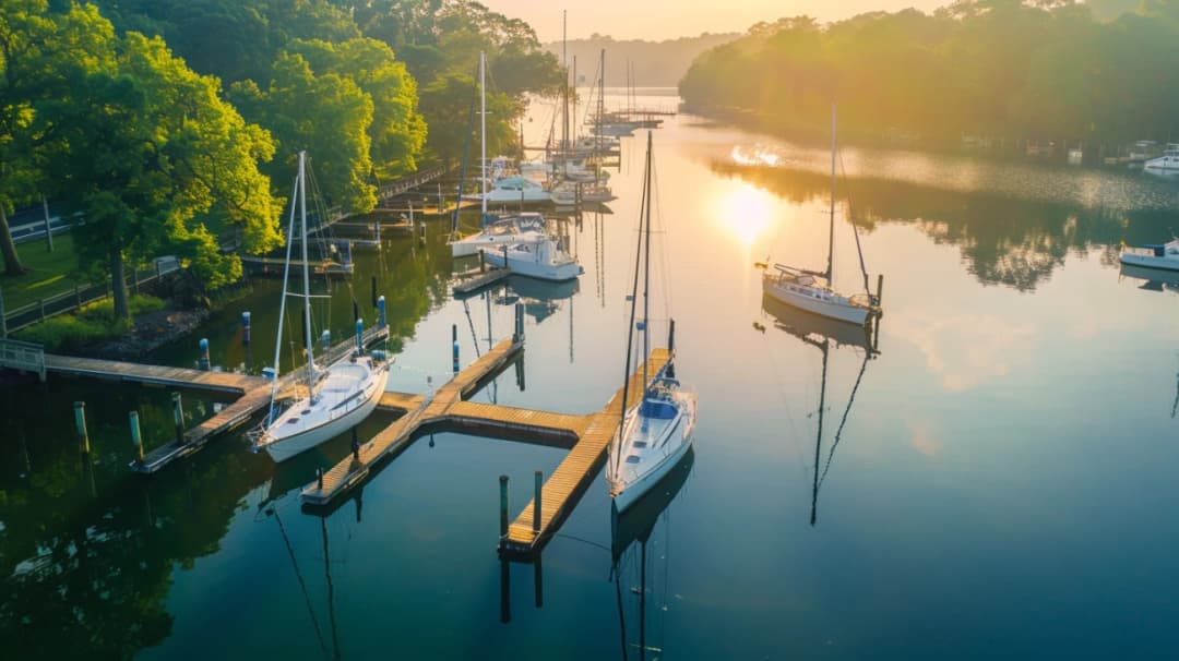 Marina w Górkach Zachodnich - żeglarstwo i przystań jachtowa