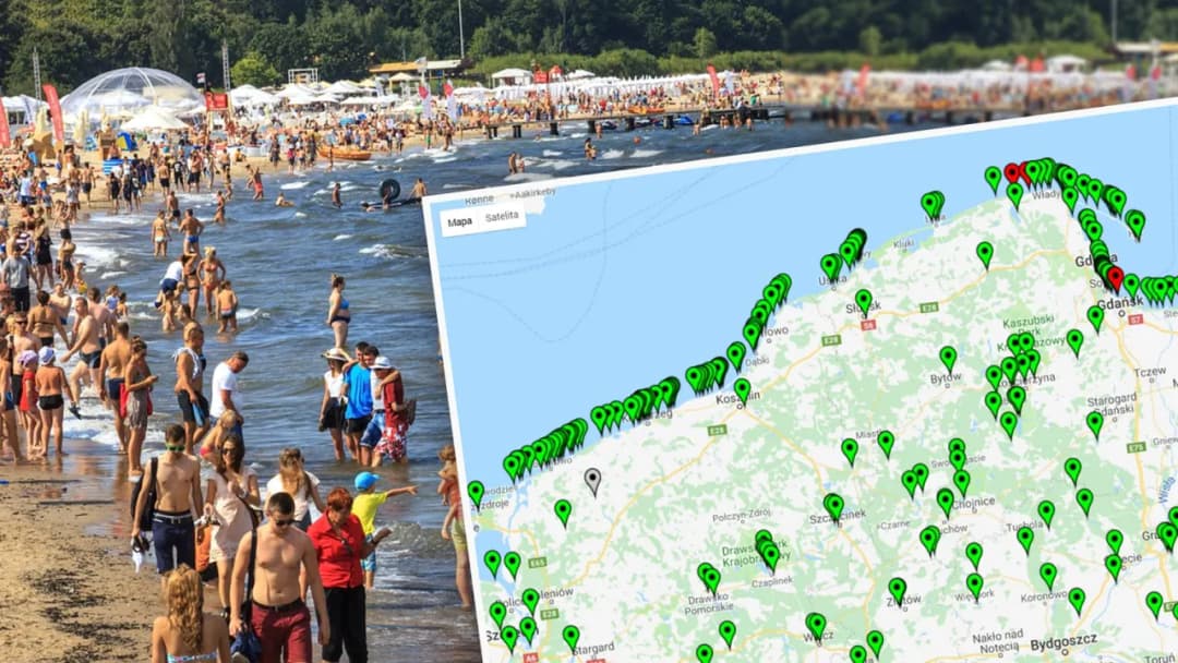 Czystość Bałtyku: prawda o kąpieliskach na polskim wybrzeżu - analiza