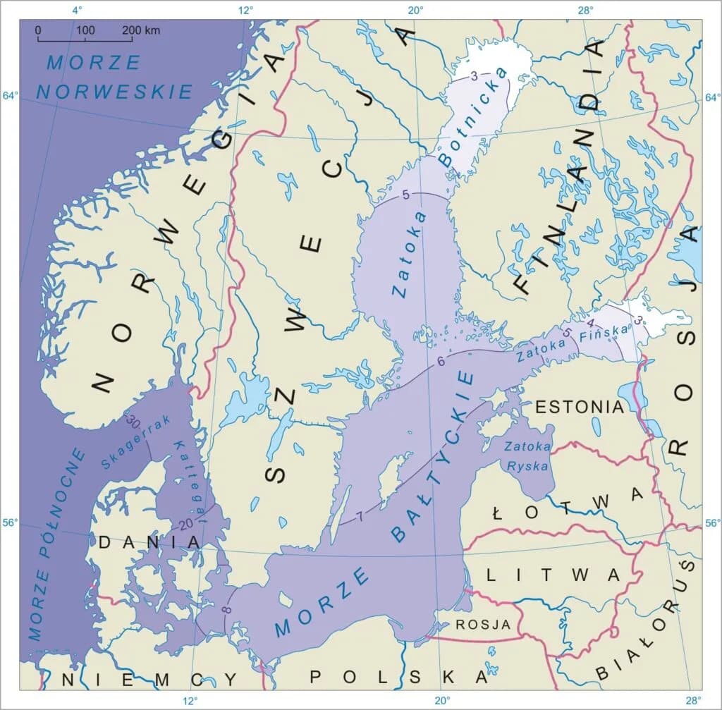Gdzie leży Bałtyk i jakie są jego tajemnice geograficzne?