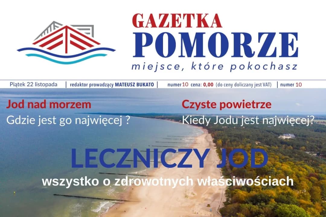 Dowiedz się gdzie najwięcej jodu nad Bałtykiem dla zdrowia całej rodziny