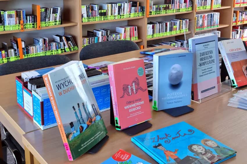 Zasoby i usługi Biblioteki Zaspa w Gdańsku dla czytelników