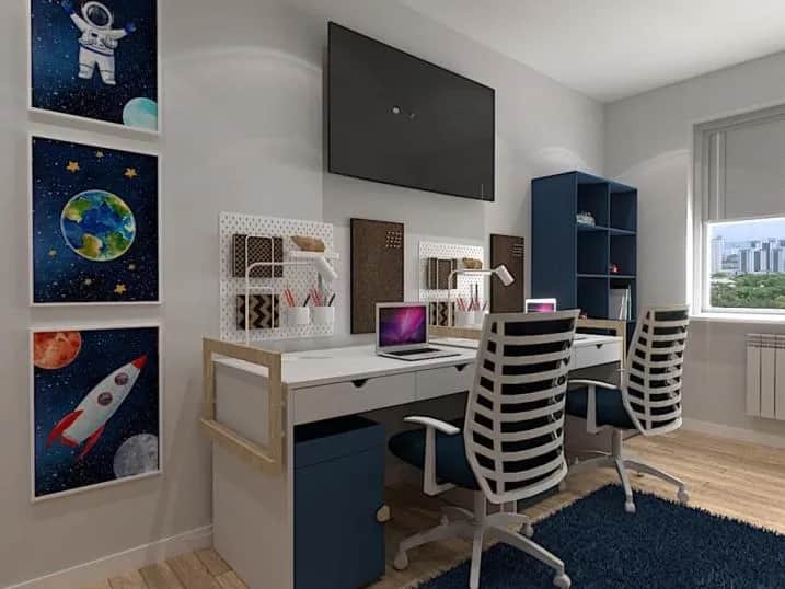 Pokój dwóch chłopców: Jak urządzić funkcjonalnie? 7 porad