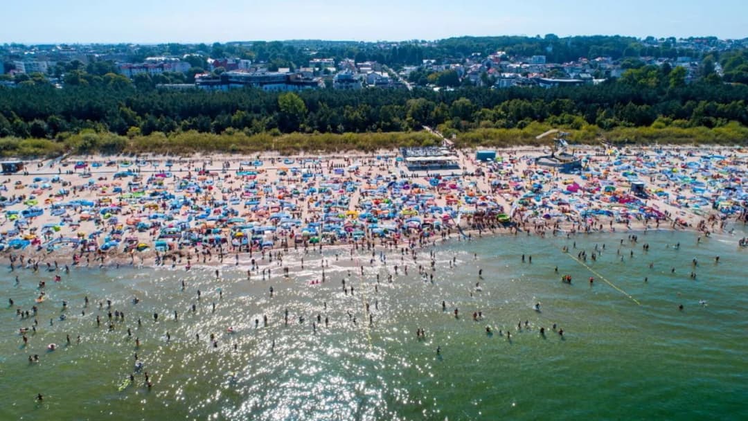 Temperatura wody w Bałtyku: aktualne pomiary ze wszystkich kąpielisk